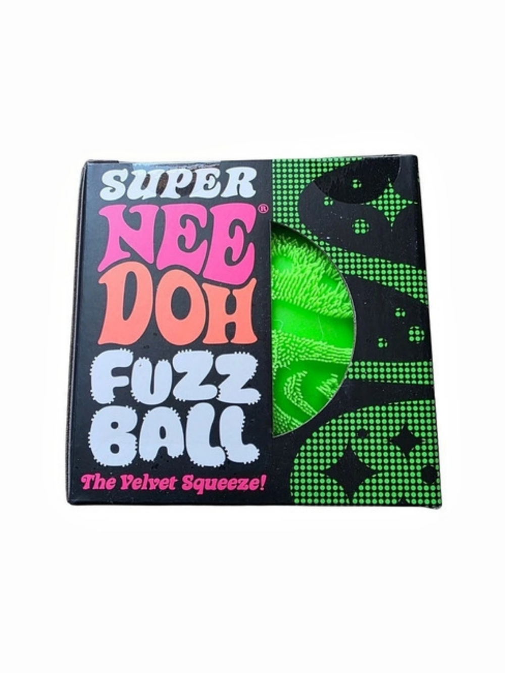 *AUTHENTIC* Super NeeDoh Fuzz Ball Green